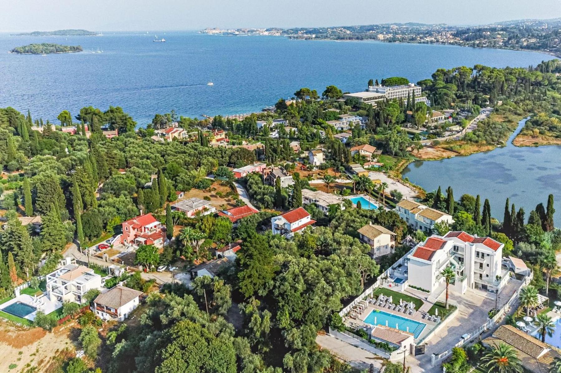 Hotel Hidden Cove Corfu Kontokali Exterior foto